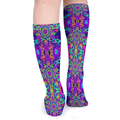 5 Pack Sweat-Proof Odor-Resistant Breathable Large Socks