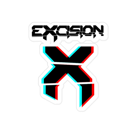 Excision Car Sticker Vinyl Decal Transparent Waterproof