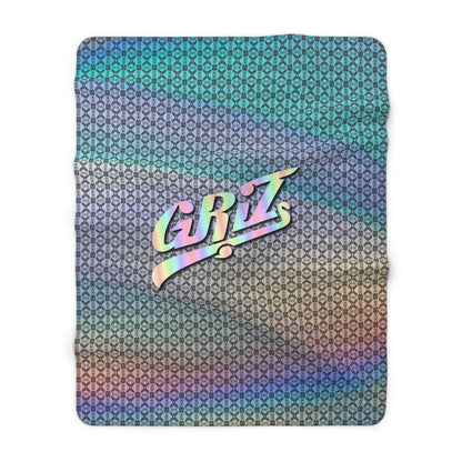Premium Micro-Mink GRIZ Sherpa Blanket | EDM Music Festival Blankets