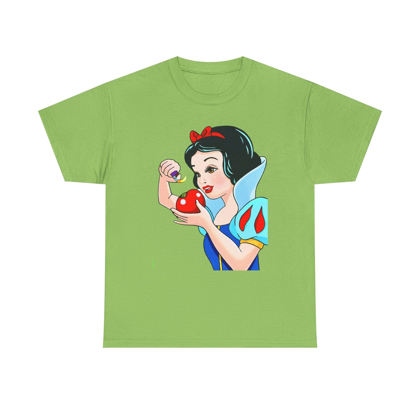 Snow White Blaze Sweatproof Thick Cotton Rave Shirt Mens Womens Unisex