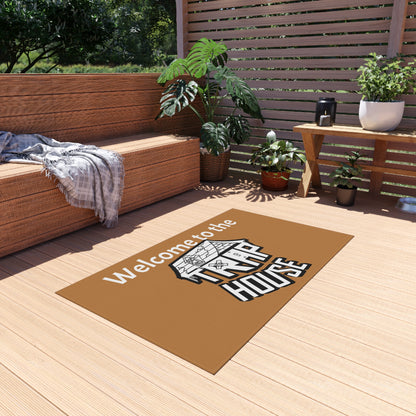 Welcome to the Trap House Outdoor Rug in 5 Sizes