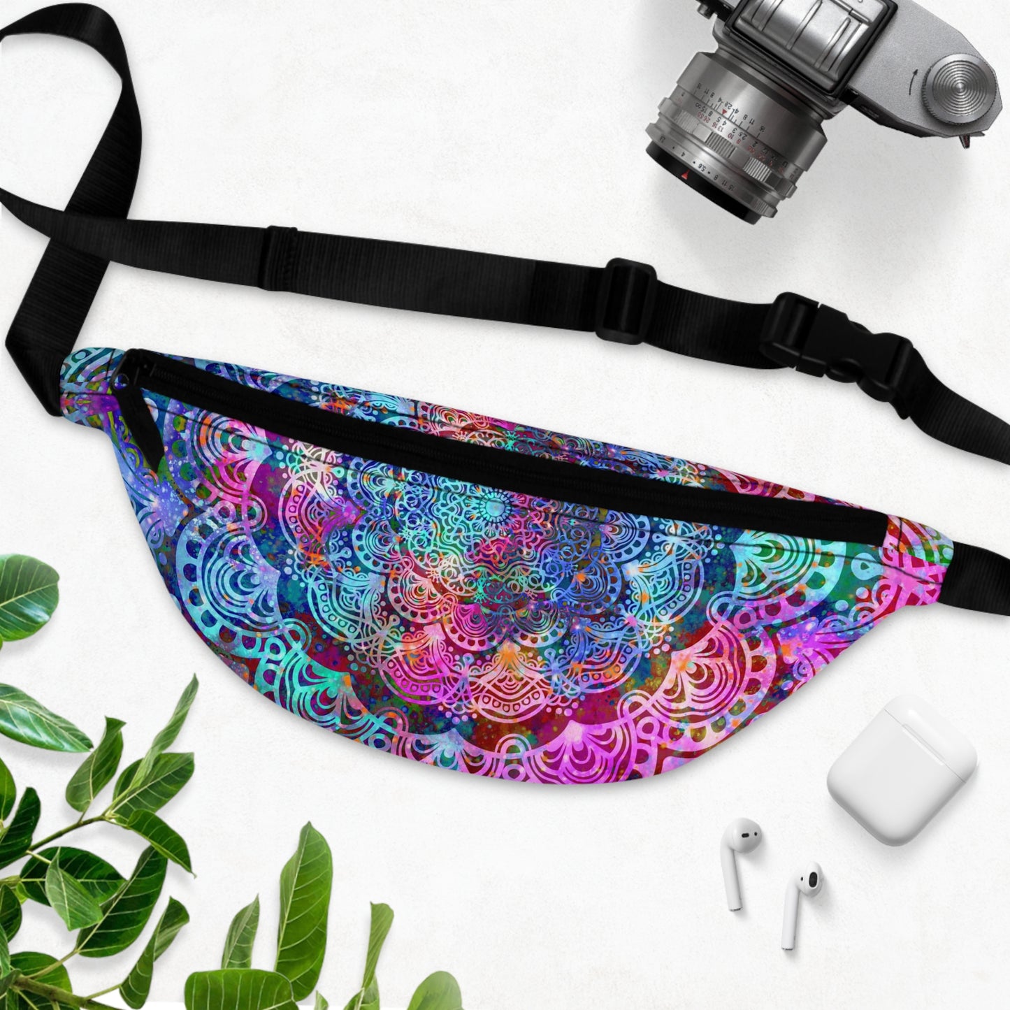 Colorful Mandala Festival Fanny Pack