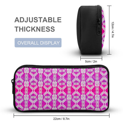 Psychedelic Backpack, Lunchbox, and Wallet Three piece set combination Travel Bag Package Set