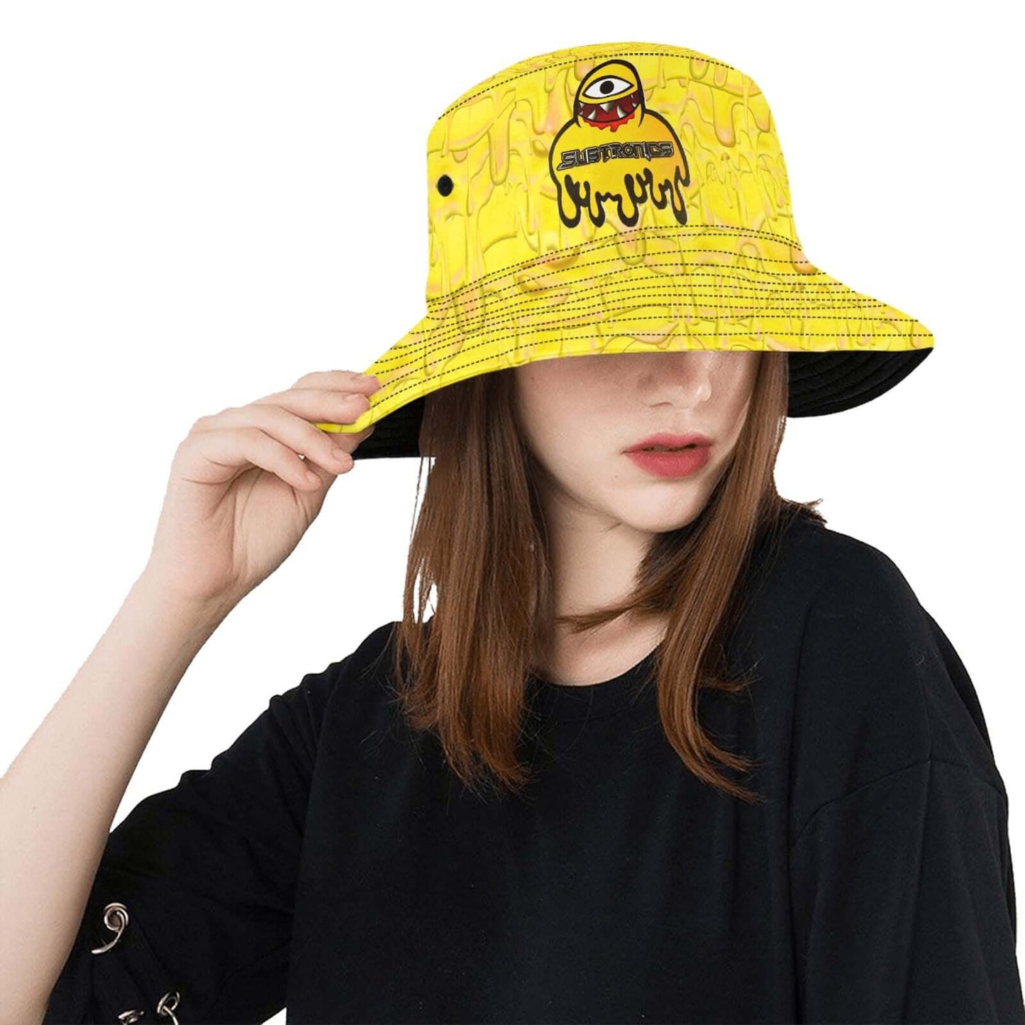 Subtronics Festival Melted Ice Cream Rave Bucket Hat
