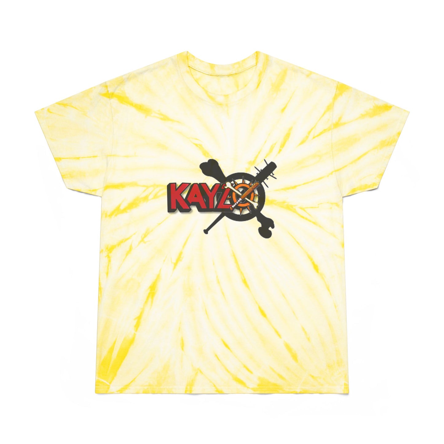 Kayzo Tie-Dye T Shirt Sweat Proof Rave Music Festival Tee