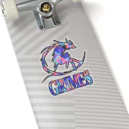 Grimes Stickers,  Decal