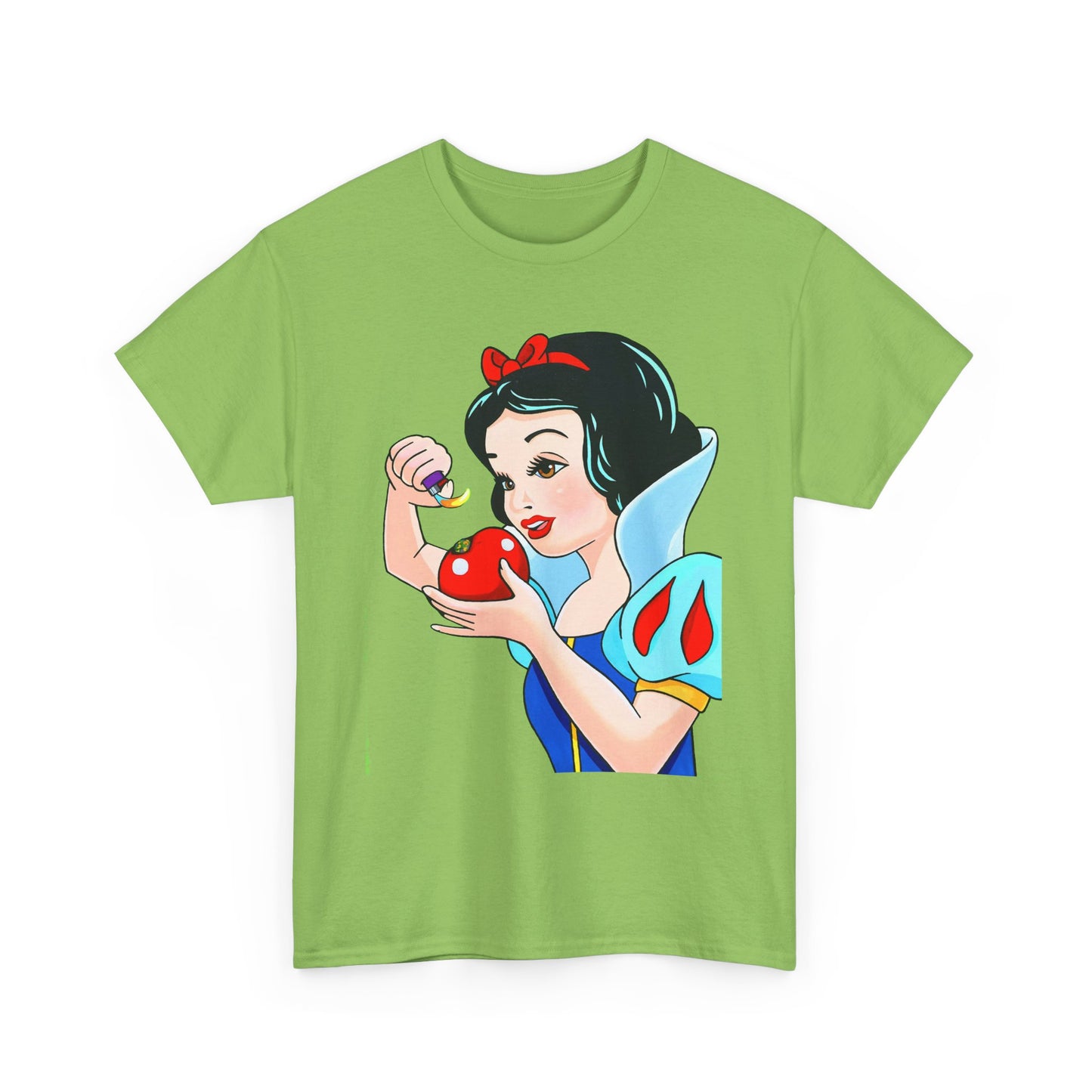 Snow White Blaze Sweatproof Thick Cotton Rave Shirt Mens Womens Unisex