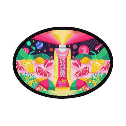 Custom Beat Box Easy Iron-On Patches Rave Accessory Fun Festival Flair to Personalize Jackets, Backpacks, Hoodies, Gifts