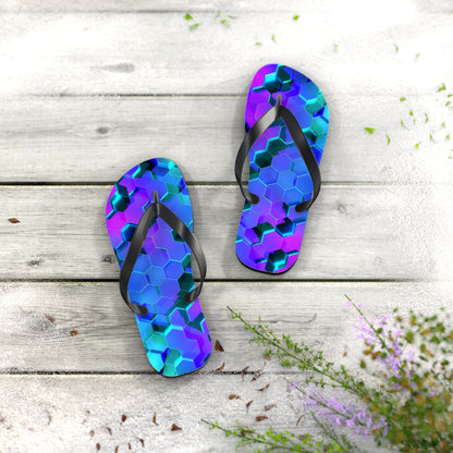 3D Bio-mech Unisex Flip Flops