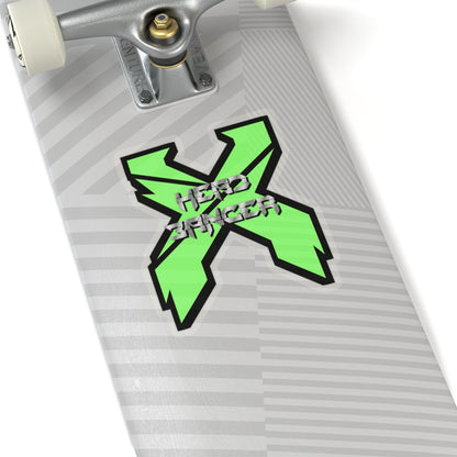 Excision Headbanger Vinyl Decal Sticker for Pasties, Car, Window, Book, Laptop, Wall Decor