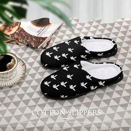 EDM Artist Cotton Slippers Soft, Comfy, No-Slip, Waterproof, Odor-resistant Music Festival Rave Gifts Mens Womens Unisex LIMITED EDITION