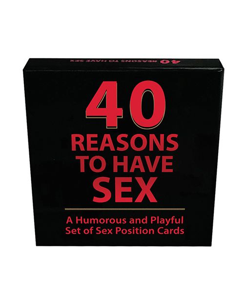 40 Reasons to Have Sex Card Game
