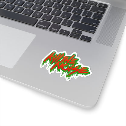 Kill the Noise Drippy Waterproof Decals Sticker for Car, Window, Wall Book, Laptop, Rave Accessories, Music Festival Accessory