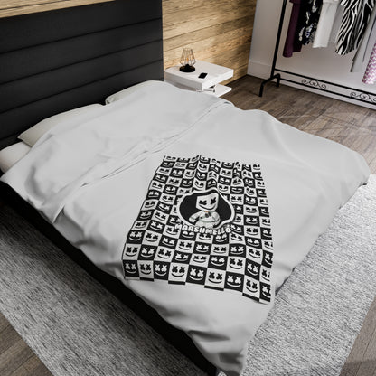 Marshmello Music Festival Essentials Cozy Plush Fleece Personal Throw Blanket