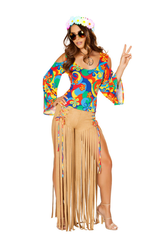 4881Roma Costume 2pc Hippie Princess Retro