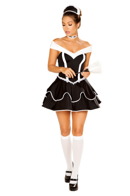 4886Roma Costume 4pc Sexy Chamber Maid