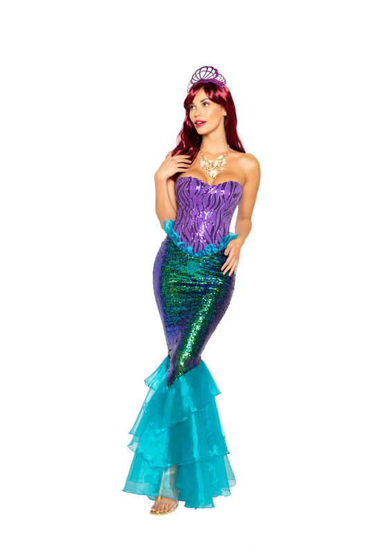 Majestic Mermaid Costume 3pc Set