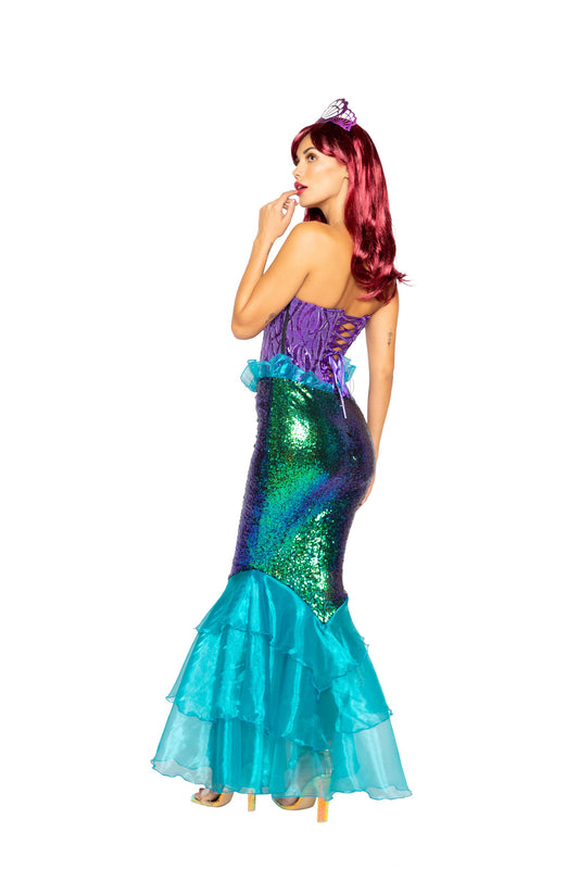 Majestic Mermaid Costume 3pc Set