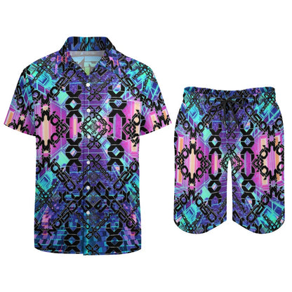 Headbanger's 2pc Men's Rave Outfit Set