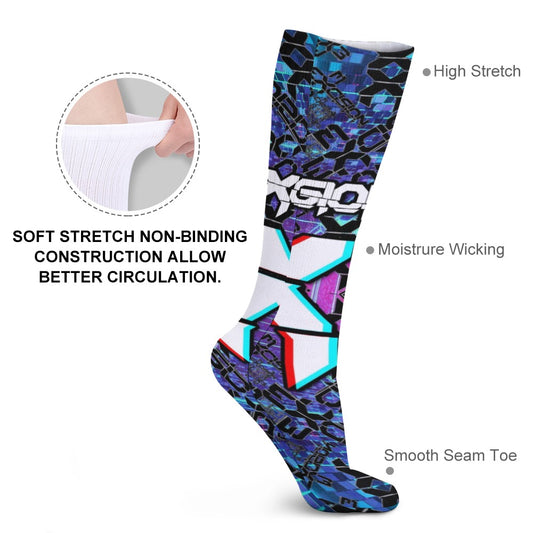 Excision Socks 5 Pack Sweat-Proof Odor-Resistant Breathable Large Socks