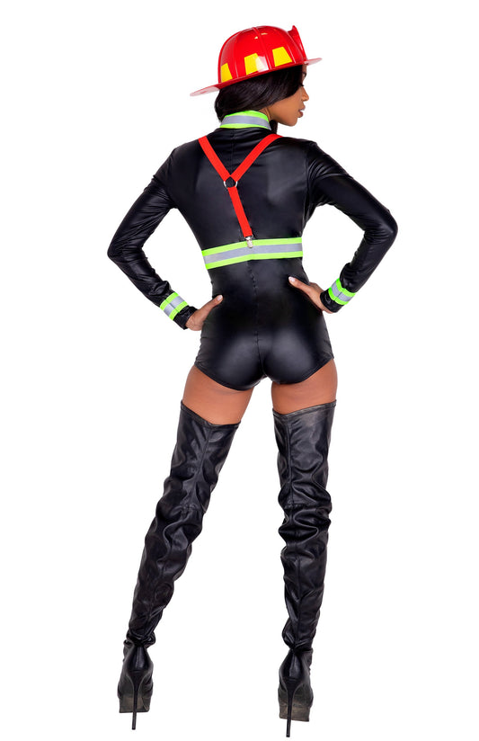 Hot Fire Woman Costume 3pc Set