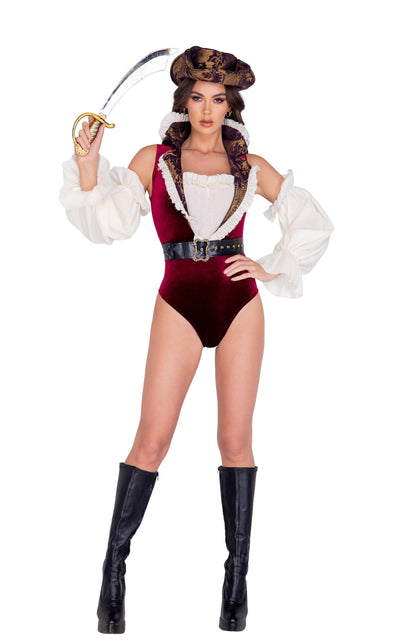 Sultry Pirate Costume 5pc Set