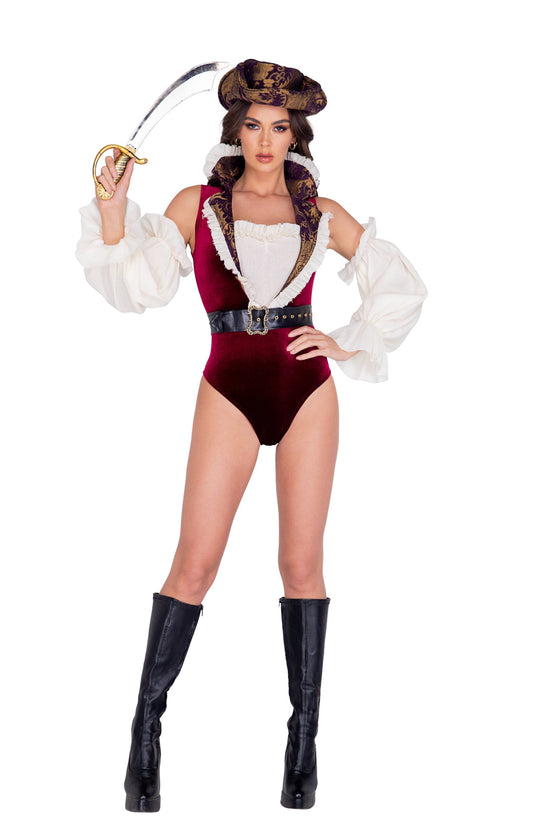 Sultry Pirate Costume 5pc Set