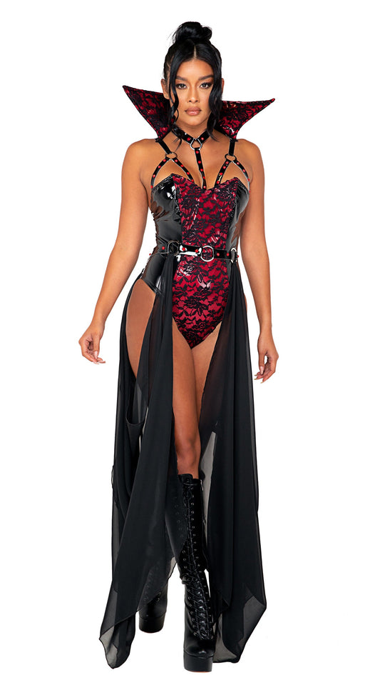 Piercing Beauty Vampire Costume 2pc Set