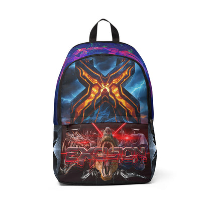 Excision Backpack Lightweight Waterproof Padded Music Festival Travel Bag Men Women Unisex