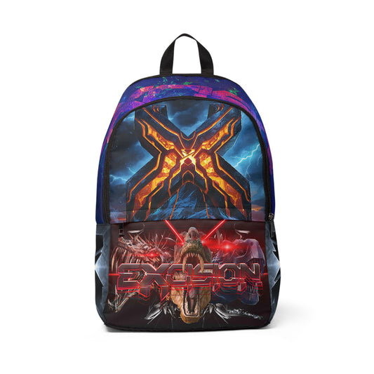 Excision Backpack Lightweight Waterproof Padded Music Festival Travel Bag Men Women Unisex