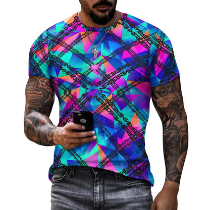 Men's Nero Crush on You Fitted Rave Shirt Super Soft Breathable Sweat-Proof Odor-Resistant Music Festival Tee