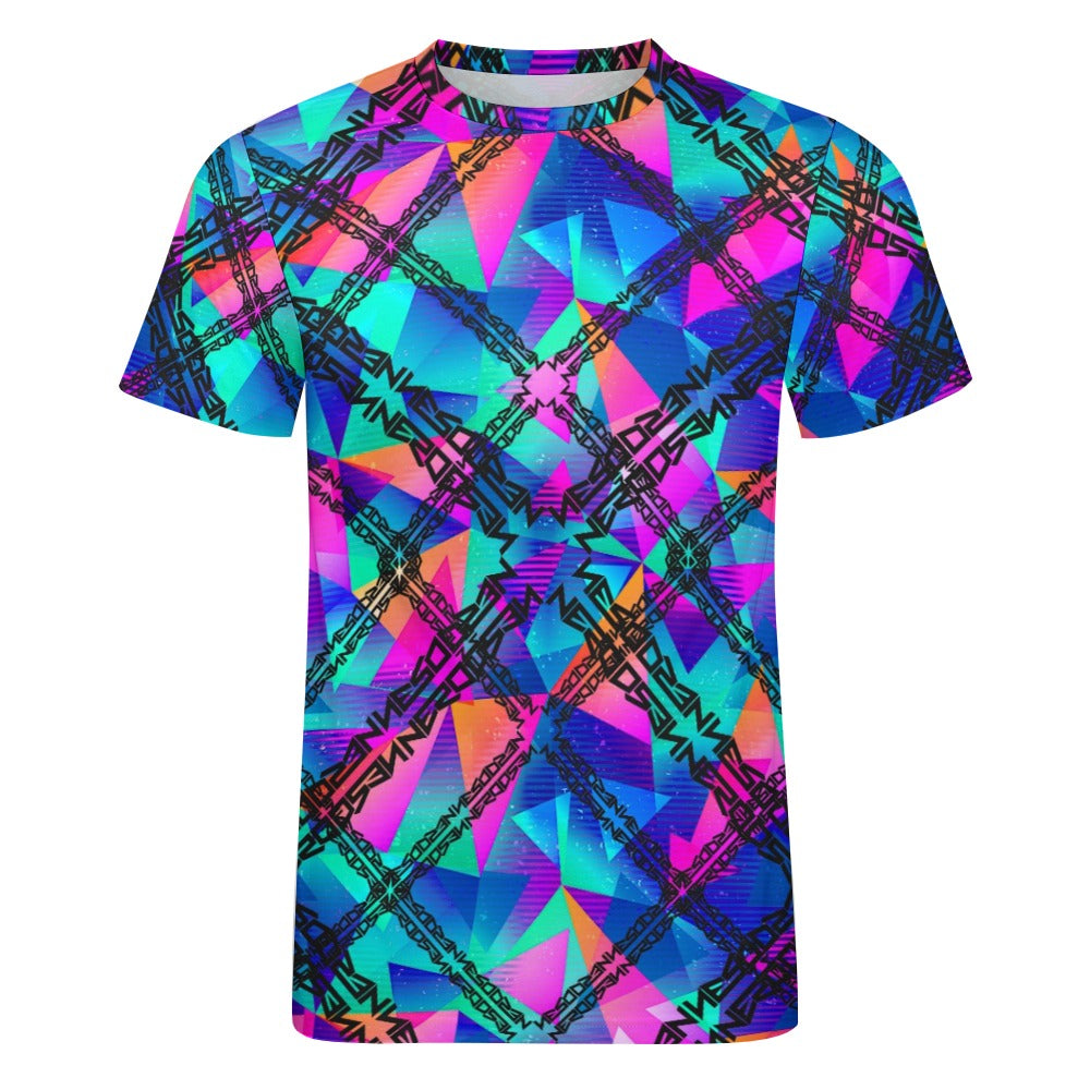 Men's Nero Crush on You Fitted Rave Shirt Super Soft Breathable Sweat-Proof Odor-Resistant Music Festival Tee