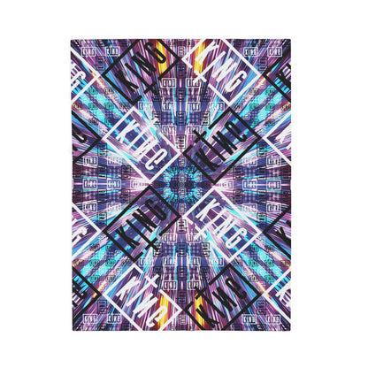 Velveteen Plush Sullivan King Throw Blanket