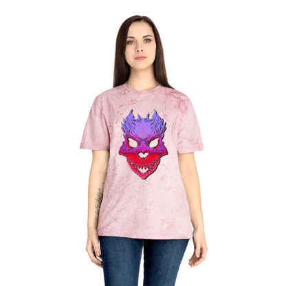 Rest in Peace Skull T Shirts, Color Blasted Tie Dye Tshirts for Men, Women, and Ravers of all Ages