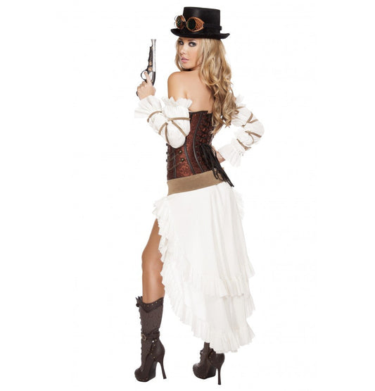 4576- 7pc Sexy Steampunk BabeRoma Costume Costumes,New Arrivals,New Products2