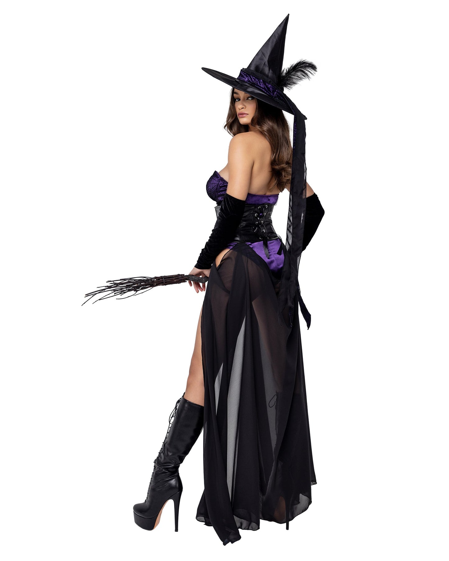 Dark Spell Seductress Costume 3pc Set
