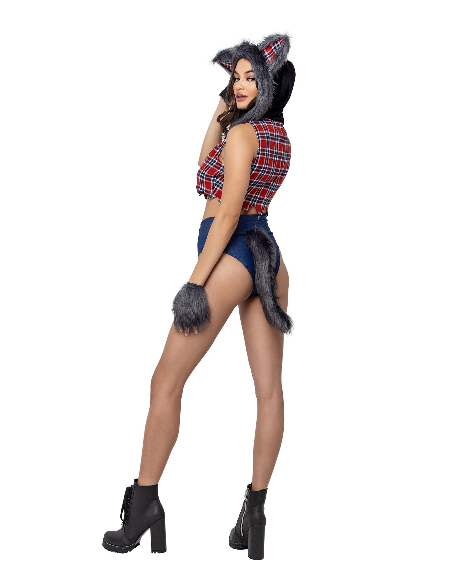 Sultry She-Wolf Costume 3pc Set