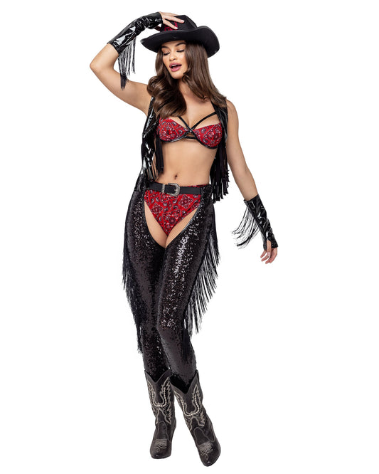 Saddle-up Cowgirl Costume 6pc Set