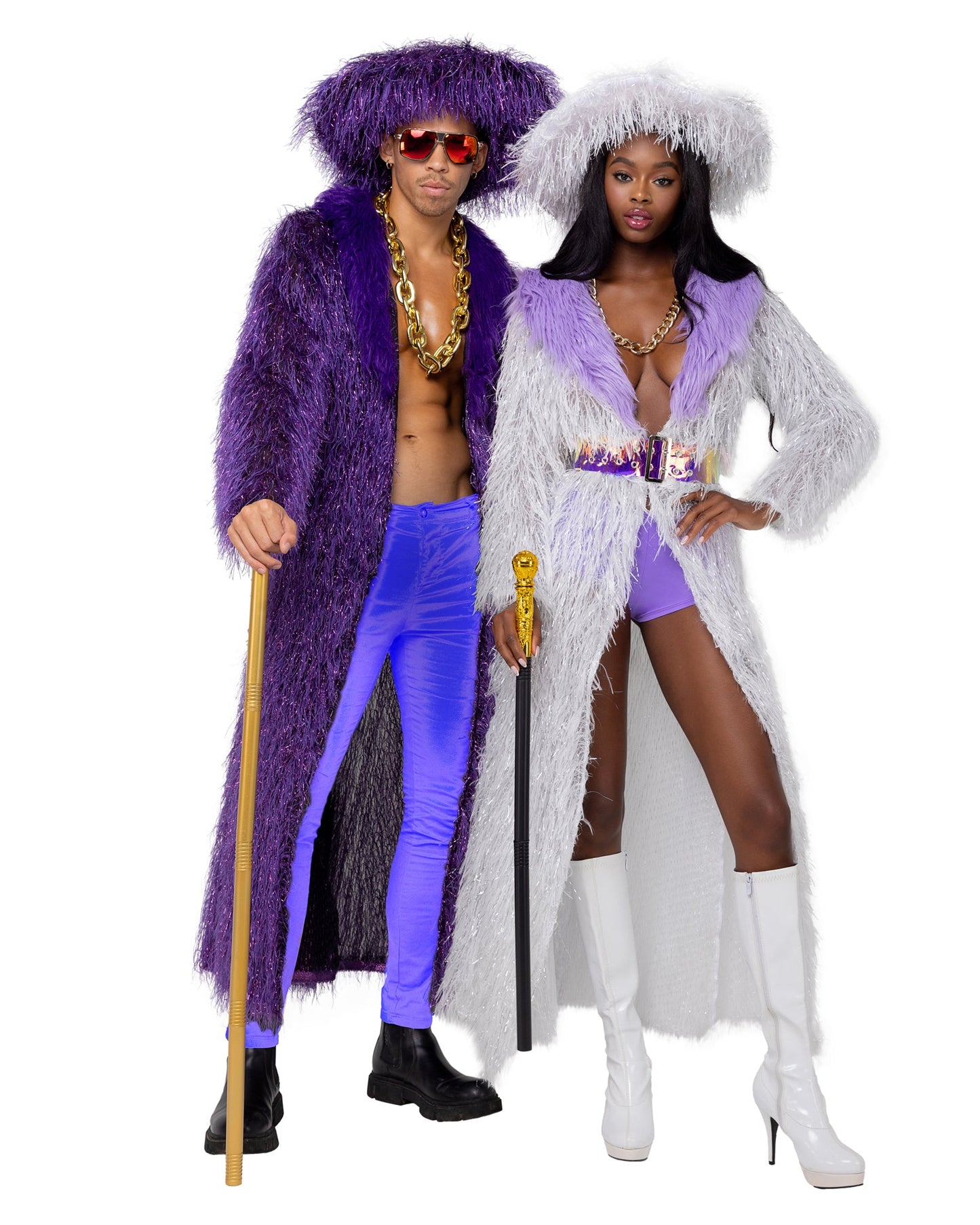 Mens High-Roller Pimp Costume 3pc Set
