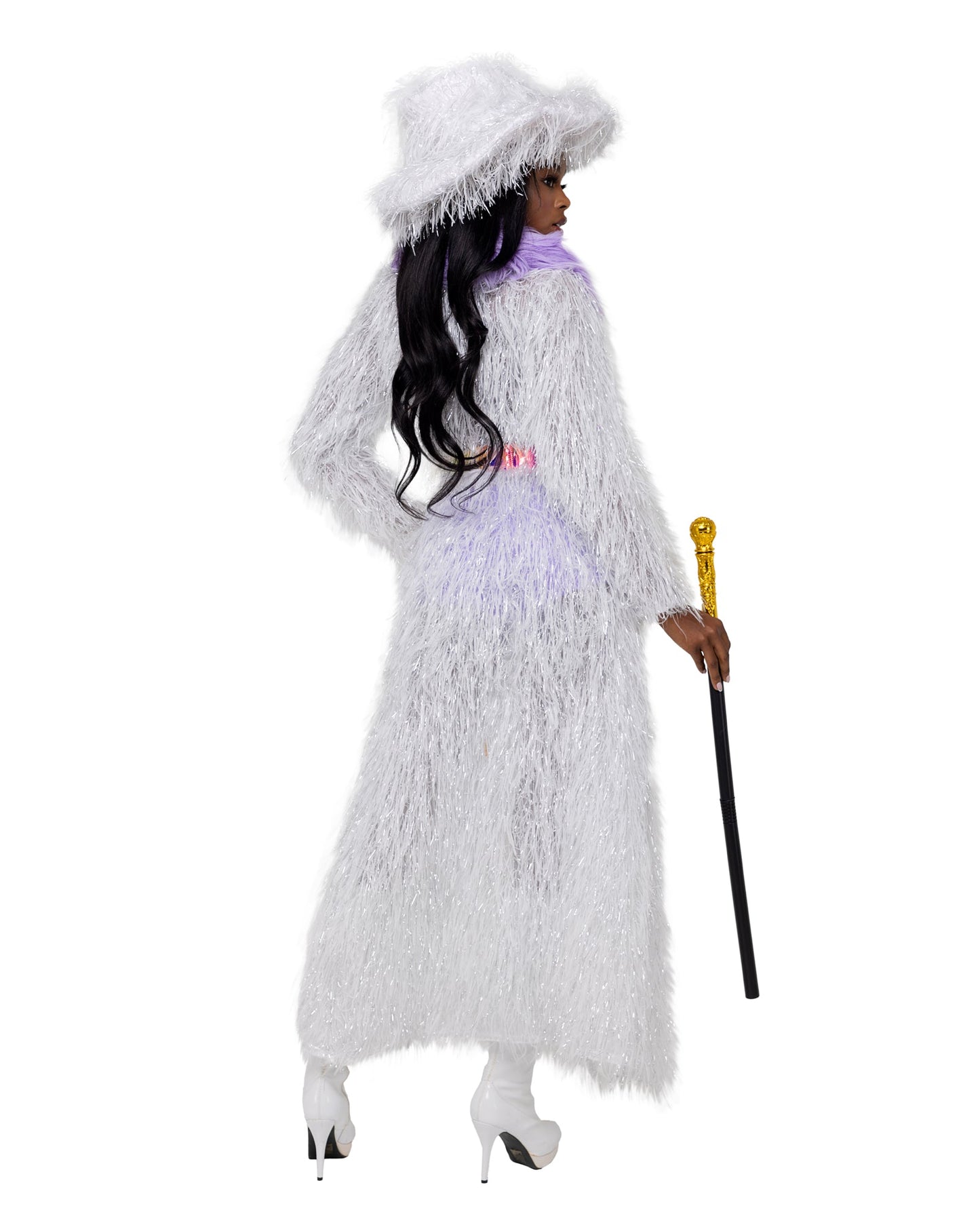 High-Roller Lady Pimp Costume 4pc Set