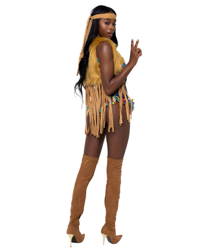 Peace & Love Hippie Costume 4pc Set