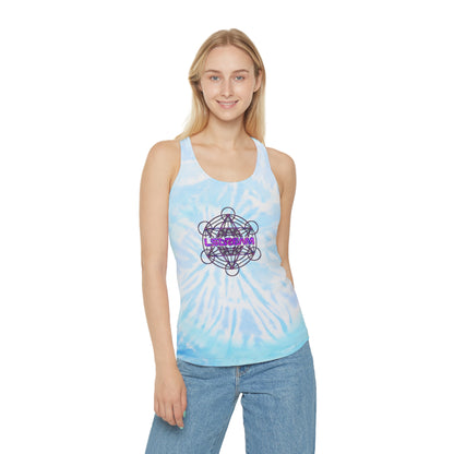 LSDream Womens Tie Dye Racerback Tank Top