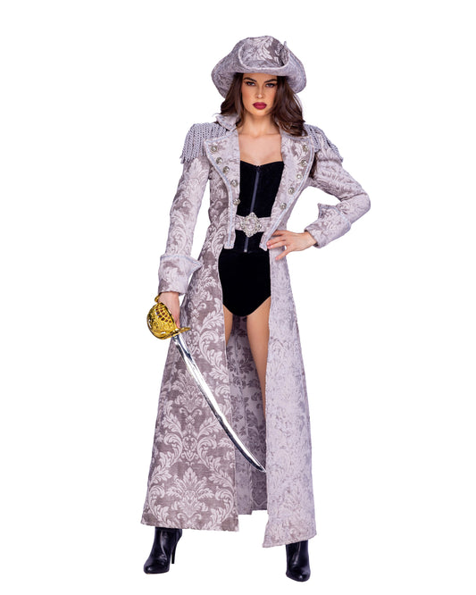 Deluxe Pirate Queen Costume 3pc Set
