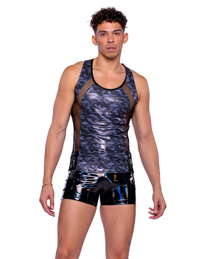 Vinyl with Iridescent Print Men's Bottoms