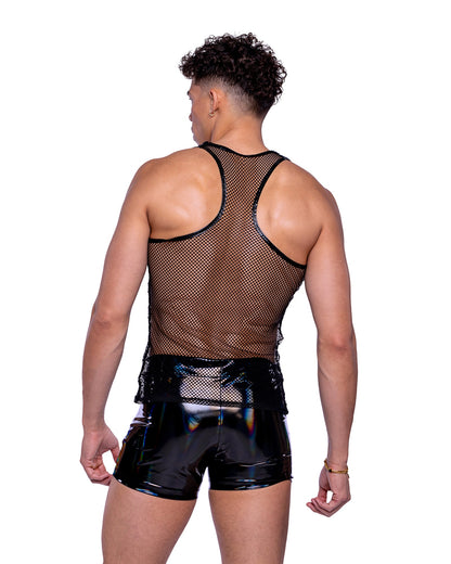Vinyl with Iridescent Print Men's Bottoms