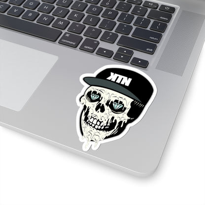 Kill the Noise Skull Sticker, Waterproof Decal for Car, Window, Wall Book, Laptop, Rave Accessories, Music Festival Accesso