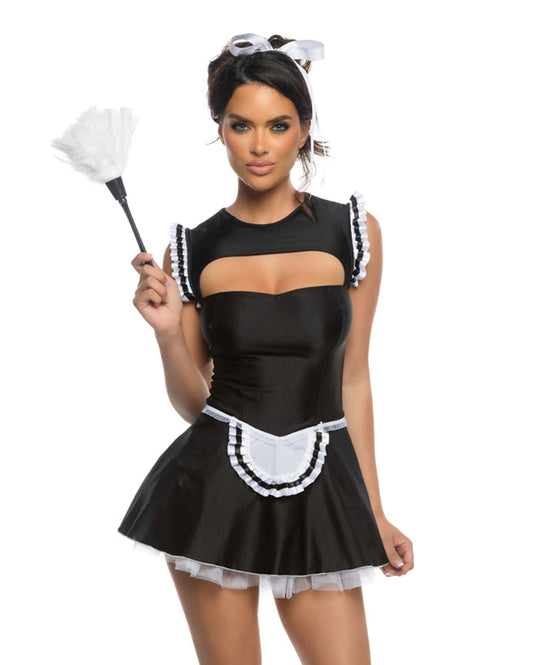 Mansion Maid Mistress Costume 3pc Set