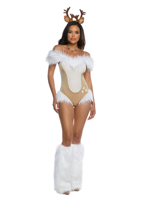 Santa's Reindeer Holiday Costume 3pc Set