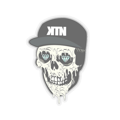 Kill the Noise Skull Sticker, Waterproof Decal for Car, Window, Wall Book, Laptop, Rave Accessories, Music Festival Accesso