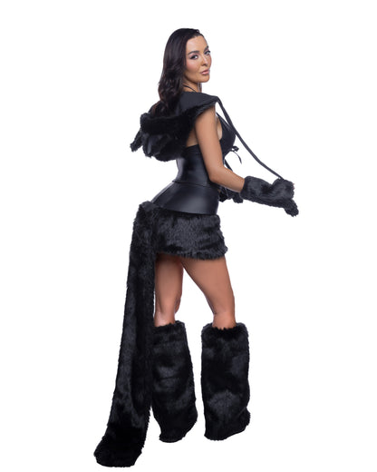 Nocturnal Sexy Kitten Costume for Women